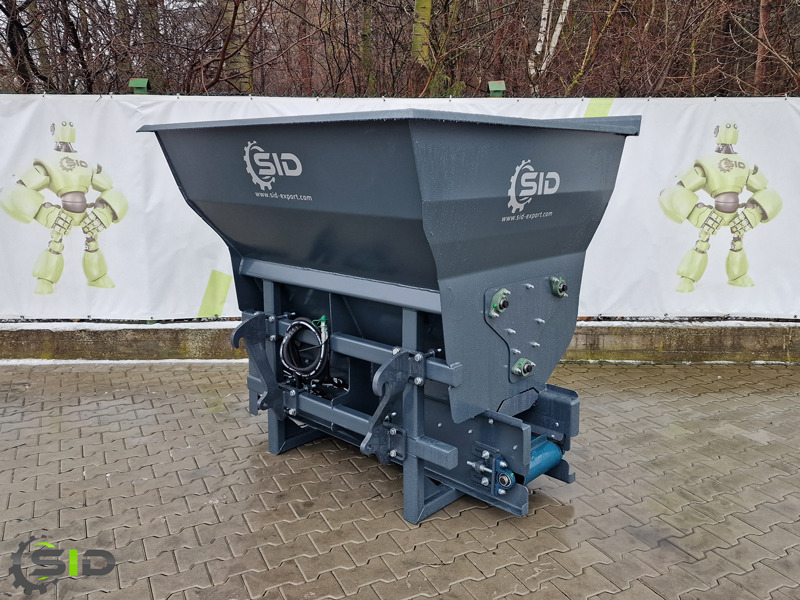 SID EINSTREUGERÄT MIT BAND / FUTTERVERTEILER / Bedding Bucket / Pailleuse 1,0m 0,8m3 - Cazo cargador para Maquinaria agrícola: foto 5 SID EINSTREUGERÄT MIT BAND / FUTTERVERTEILER / Bedding Bucket / Pailleuse 1,0m 0,8m3 - Cazo cargador para Maquinaria agrícola: foto 5