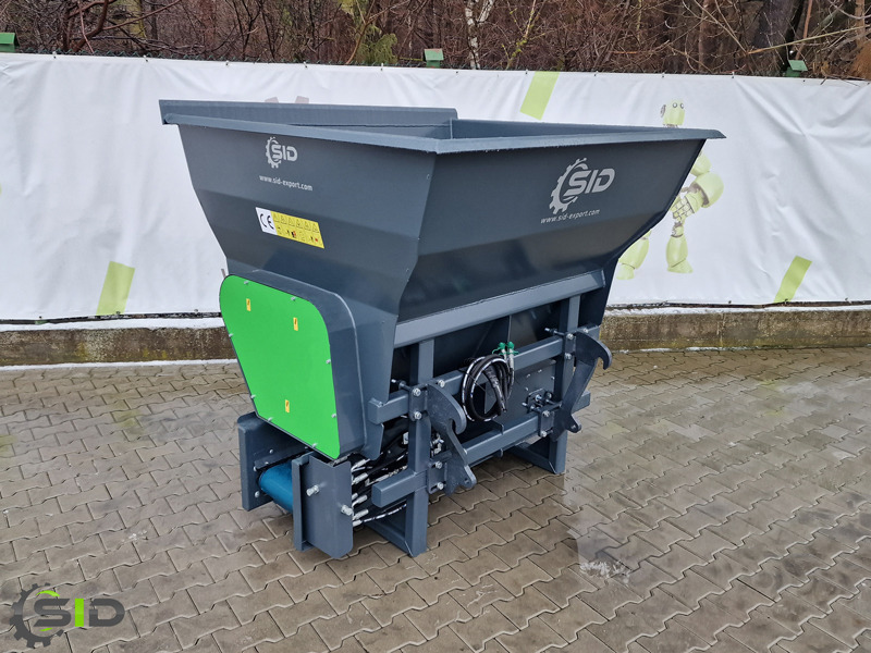 SID EINSTREUGERÄT MIT BAND / FUTTERVERTEILER / Bedding Bucket / Pailleuse 1,0m 0,8m3 - Cazo cargador para Maquinaria agrícola: foto 3 SID EINSTREUGERÄT MIT BAND / FUTTERVERTEILER / Bedding Bucket / Pailleuse 1,0m 0,8m3 - Cazo cargador para Maquinaria agrícola: foto 3