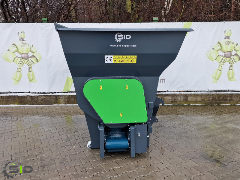 SID EINSTREUGERÄT MIT BAND / FUTTERVERTEILER / Bedding Bucket / Pailleuse 1,0m 0,8m3 - Cazo cargador para Maquinaria agrícola: foto 2 SID EINSTREUGERÄT MIT BAND / FUTTERVERTEILER / Bedding Bucket / Pailleuse 1,0m 0,8m3 - Cazo cargador para Maquinaria agrícola: foto 2