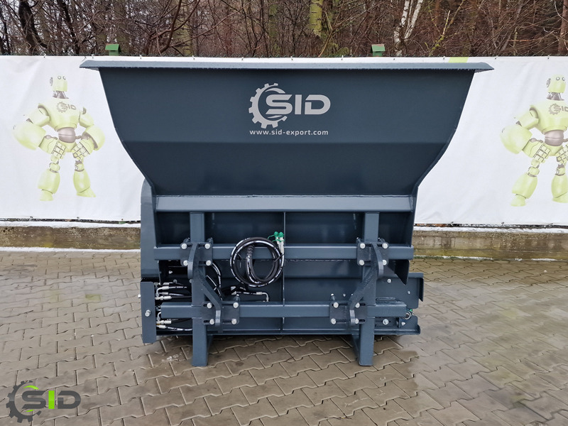 SID EINSTREUGERÄT MIT BAND / FUTTERVERTEILER / Bedding Bucket / Pailleuse 1,0m 0,8m3 - Cazo cargador para Maquinaria agrícola: foto 4 SID EINSTREUGERÄT MIT BAND / FUTTERVERTEILER / Bedding Bucket / Pailleuse 1,0m 0,8m3 - Cazo cargador para Maquinaria agrícola: foto 4