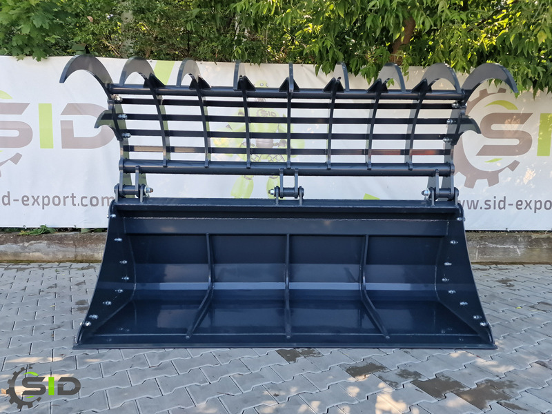 SID GREIFSCHAUFEL GEBRANNTE ZINKEN / Godet Crocodile BMS / Grab bucket burned tines 1,0 m - Cuchara de mordazas para Tractor: foto 4 SID GREIFSCHAUFEL GEBRANNTE ZINKEN / Godet Crocodile BMS / Grab bucket burned tines 1,0 m - Cuchara de mordazas para Tractor: foto 4