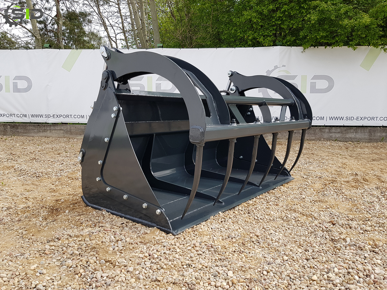 SID KROKODILSCHAUFEL GESCHMIEDETE ZINKEN XXL / Crocodile grab bucket forged tines XXL 1,8 m SID - Equipo para silos: foto 1 SID KROKODILSCHAUFEL GESCHMIEDETE ZINKEN XXL / Crocodile grab bucket forged tines XXL 1,8 m SID - Equipo para silos: foto 1