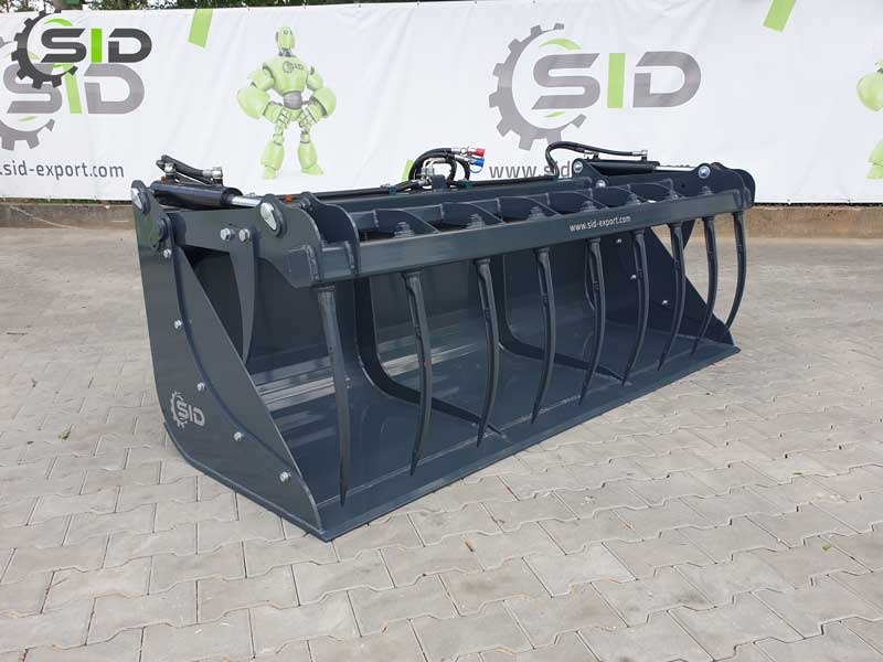 SID KROKODILSCHAUFEL M Greifschaufel / Godet Crocodile BMS M / Crocodile grab bucket forged tines M 1,4 M - Cuchara de mordazas para Cuchara de mordazas: foto 1 SID KROKODILSCHAUFEL M Greifschaufel / Godet Crocodile BMS M / Crocodile grab bucket forged tines M 1,4 M - Cuchara de mordazas para Cuchara de mordazas: foto 1