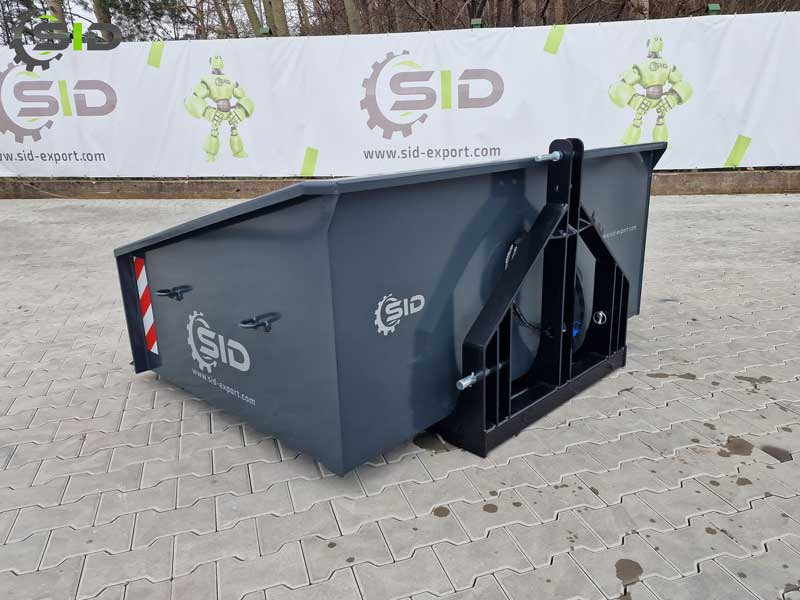 SID Kippmulde leicht Heckcontainer / Hydraulic transport box 1200 mm x 950 mm - Contrapeso para Contrapeso: foto 4 SID Kippmulde leicht Heckcontainer / Hydraulic transport box 1200 mm x 950 mm - Contrapeso para Contrapeso: foto 4