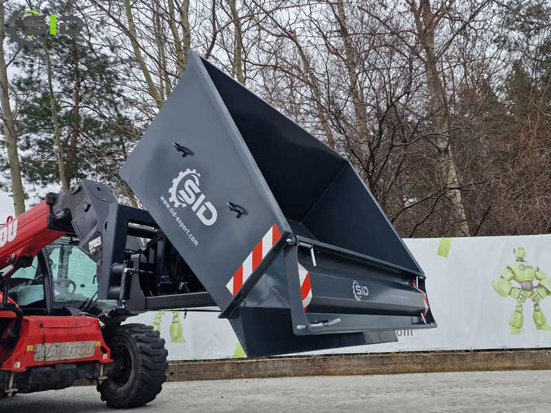 SID Kippmulde leicht Heckcontainer / Hydraulic transport box 1200 mm x 950 mm - Contrapeso para Contrapeso: foto 1 SID Kippmulde leicht Heckcontainer / Hydraulic transport box 1200 mm x 950 mm - Contrapeso para Contrapeso: foto 1