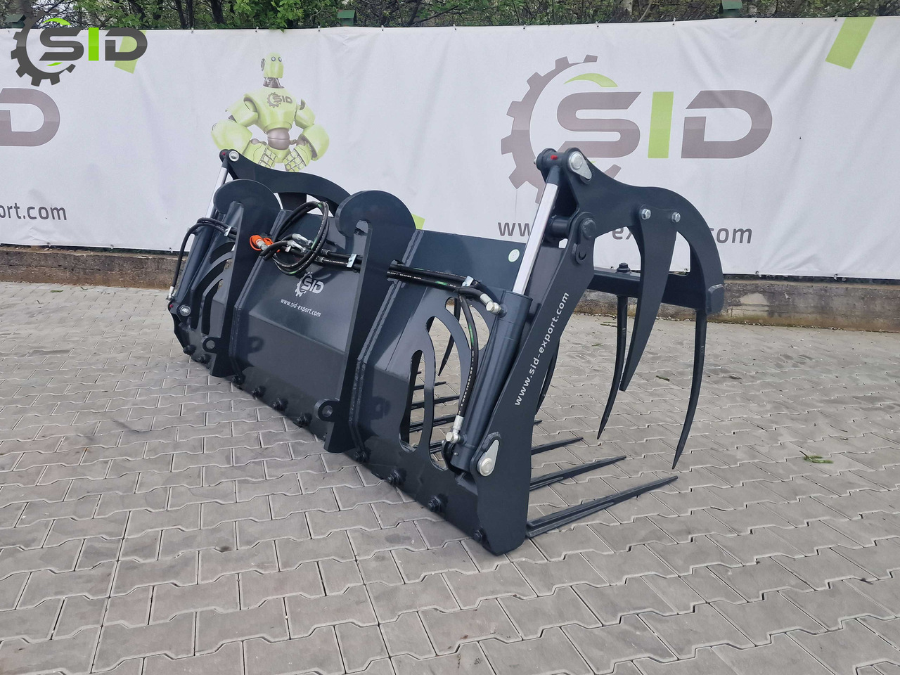 SID Krokodilgebiss Krokodilzange XL / BMS XL / Crocodile manure fork with grapple XL 1,8 m - Horquillas para Maquinaria agrícola: foto 3 SID Krokodilgebiss Krokodilzange XL / BMS XL / Crocodile manure fork with grapple XL 1,8 m - Horquillas para Maquinaria agrícola: foto 3