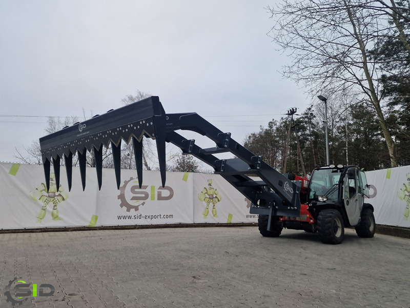 SID Silagekamm Schneidkamm Reißkamm Siloharke / Silage rake / Le râteau d'ensilage 1,80 m - Horquillas para Cargadora articulada: foto 1 SID Silagekamm Schneidkamm Reißkamm Siloharke / Silage rake / Le râteau d'ensilage 1,80 m - Horquillas para Cargadora articulada: foto 1