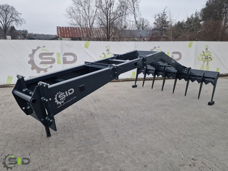 SID Silagekamm Schneidkamm Reißkamm Siloharke / Silage rake / Le râteau d'ensilage 1,80 m - Horquillas para Cargadora articulada: foto 4 SID Silagekamm Schneidkamm Reißkamm Siloharke / Silage rake / Le râteau d'ensilage 1,80 m - Horquillas para Cargadora articulada: foto 4