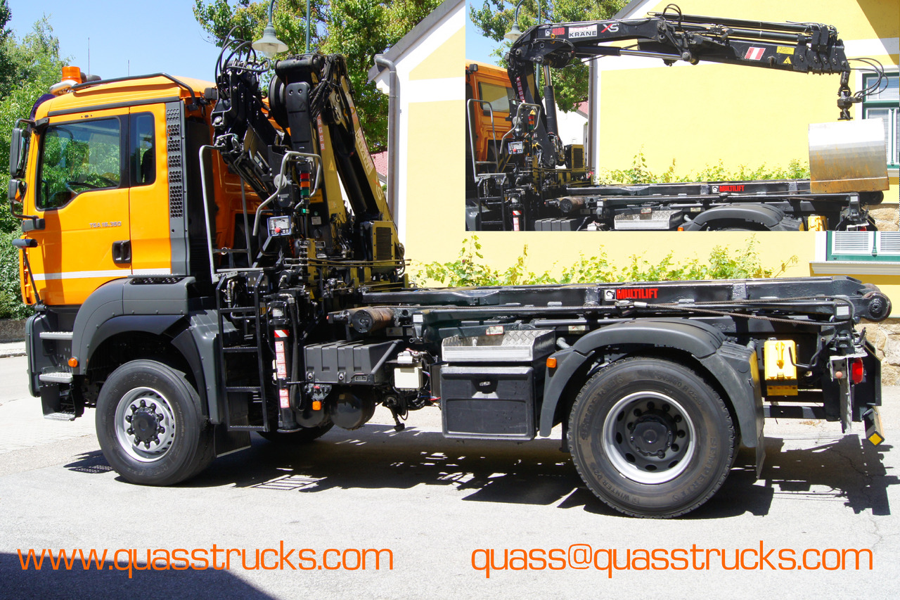 MAN TGA 18.360 BL 4x4/Euro4/TÜV/HIAB 111 korbfähig/MULTILIFT/Winterdienst - Camión volquete, Camión grúa: foto 3 MAN TGA 18.360 BL 4x4/Euro4/TÜV/HIAB 111 korbfähig/MULTILIFT/Winterdienst - Camión volquete, Camión grúa: foto 3