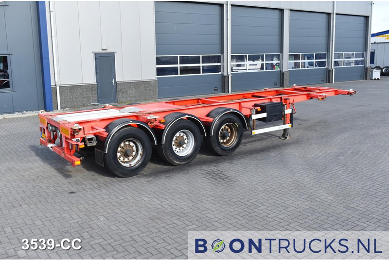 Burg BPO 12-27 CCXGX-00 TANK CHASSIS | 20-30ft * 3800 Kg * NL TRAILER - Semirremolque portacontenedore/ Intercambiable: foto 1 Burg BPO 12-27 CCXGX-00 TANK CHASSIS | 20-30ft * 3800 Kg * NL TRAILER - Semirremolque portacontenedore/ Intercambiable: foto 1