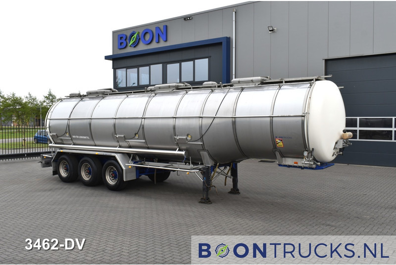 Burg BPO 12-27 Z TANK | 32,7 M³ * 3 COMP. * FOOD * STAINLESS STEEL * APK 05-2025 - Semirremolque cisterna: foto 4 Burg BPO 12-27 Z TANK | 32,7 M³ * 3 COMP. * FOOD * STAINLESS STEEL * APK 05-2025 - Semirremolque cisterna: foto 4