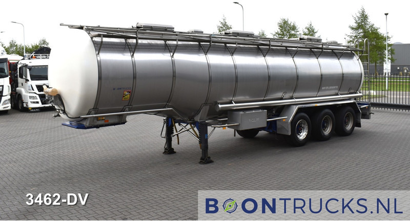 Burg BPO 12-27 Z TANK | 32,7 M³ * 3 COMP. * FOOD * STAINLESS STEEL * APK 05-2025 - Semirremolque cisterna: foto 5 Burg BPO 12-27 Z TANK | 32,7 M³ * 3 COMP. * FOOD * STAINLESS STEEL * APK 05-2025 - Semirremolque cisterna: foto 5