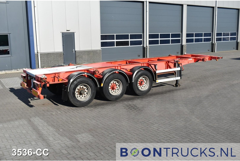 Burg BPO 12 27CDM12 TANK CHASSIS | 20-30ft * 3800 Kg * NL TRAILER - Semirremolque portacontenedore/ Intercambiable: foto 1 Burg BPO 12 27CDM12 TANK CHASSIS | 20-30ft * 3800 Kg * NL TRAILER - Semirremolque portacontenedore/ Intercambiable: foto 1