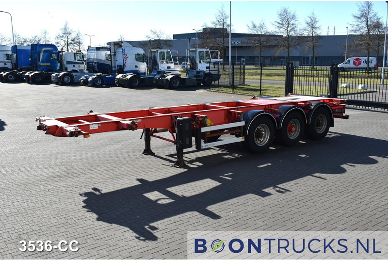 Burg BPO 12 27CDM12 TANK CHASSIS | 20-30ft * 3800 Kg * NL TRAILER - Semirremolque portacontenedore/ Intercambiable: foto 5 Burg BPO 12 27CDM12 TANK CHASSIS | 20-30ft * 3800 Kg * NL TRAILER - Semirremolque portacontenedore/ Intercambiable: foto 5