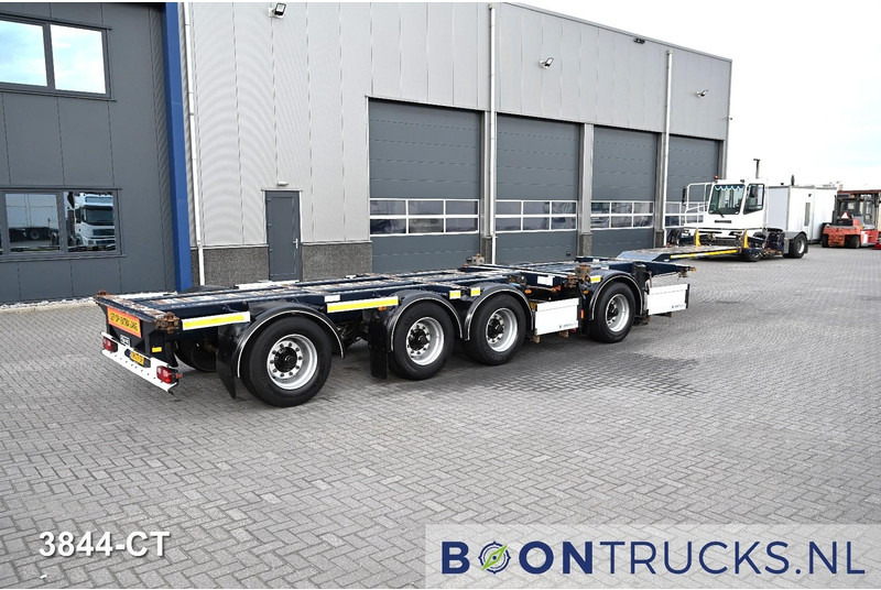 D-Tec CT-53-04D COMBITRAILER | 2x20-30-40-45ft HC * 3x LIFT AXLE * 2x STEERING * NL TRAILER * LZV * APK 03-2026 - Semirremolque portacontenedore/ Intercambiable: foto 1 D-Tec CT-53-04D COMBITRAILER | 2x20-30-40-45ft HC * 3x LIFT AXLE * 2x STEERING * NL TRAILER * LZV * APK 03-2026 - Semirremolque portacontenedore/ Intercambiable: foto 1