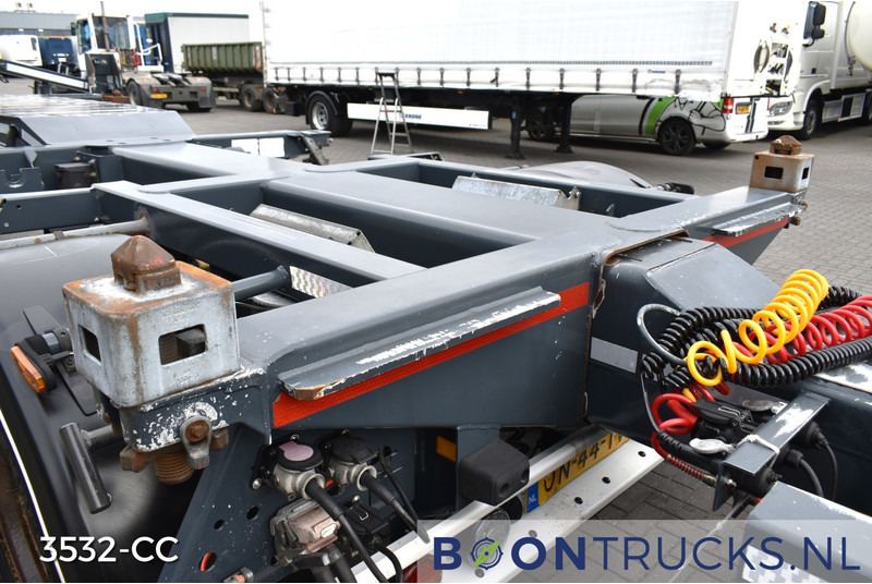 Semirremolque portacontenedore/ Intercambiable D-Tec CTD-40-03D COMBIDOLLY | LZV * 20ft * STUURAS * LIFTAS * NL TRAILER * APK 07-2025: foto 10