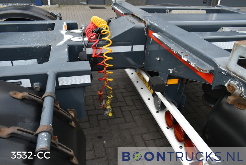 Semirremolque portacontenedore/ Intercambiable D-Tec CTD-40-03D COMBIDOLLY | LZV * 20ft * STUURAS * LIFTAS * NL TRAILER * APK 07-2025: foto 17