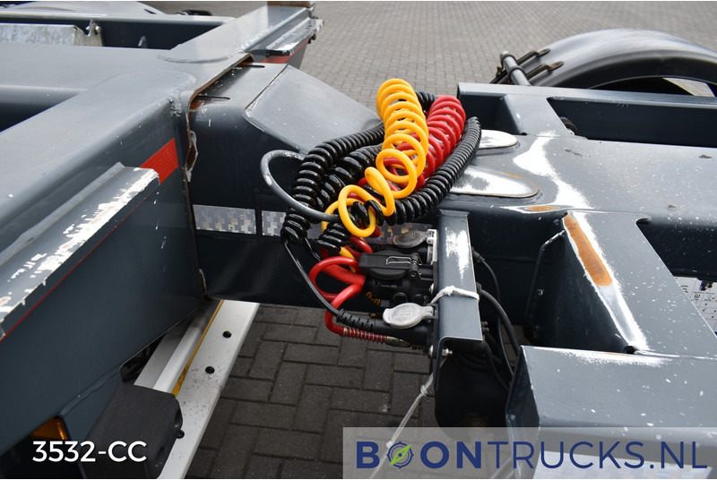 Semirremolque portacontenedore/ Intercambiable D-Tec CTD-40-03D COMBIDOLLY | LZV * 20ft * STUURAS * LIFTAS * NL TRAILER * APK 07-2025: foto 11