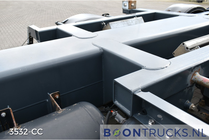 Semirremolque portacontenedore/ Intercambiable D-Tec CTD-40-03D COMBIDOLLY | LZV * 20ft * STUURAS * LIFTAS * NL TRAILER * APK 07-2025: foto 9