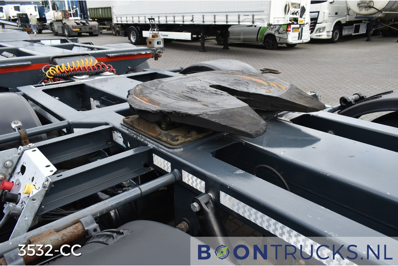 Semirremolque portacontenedore/ Intercambiable D-Tec CTD-40-03D COMBIDOLLY | LZV * 20ft * STUURAS * LIFTAS * NL TRAILER * APK 07-2025: foto 13