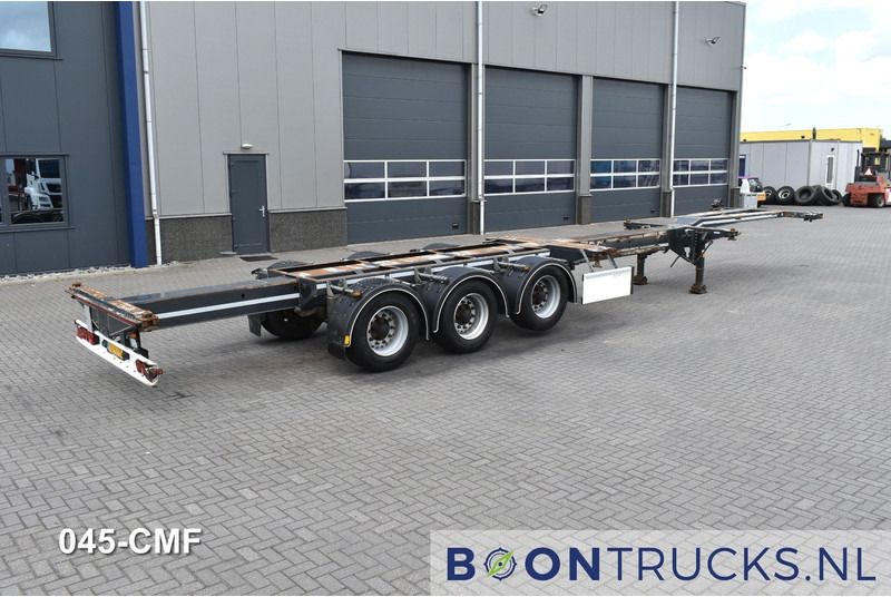 D-Tec FLEXITRAILER | 2x20-30-40-45ft HC * 2x EXTENDABLE * LIFT AXLE * NL TRAILER - Semirremolque portacontenedore/ Intercambiable: foto 2 D-Tec FLEXITRAILER | 2x20-30-40-45ft HC * 2x EXTENDABLE * LIFT AXLE * NL TRAILER - Semirremolque portacontenedore/ Intercambiable: foto 2