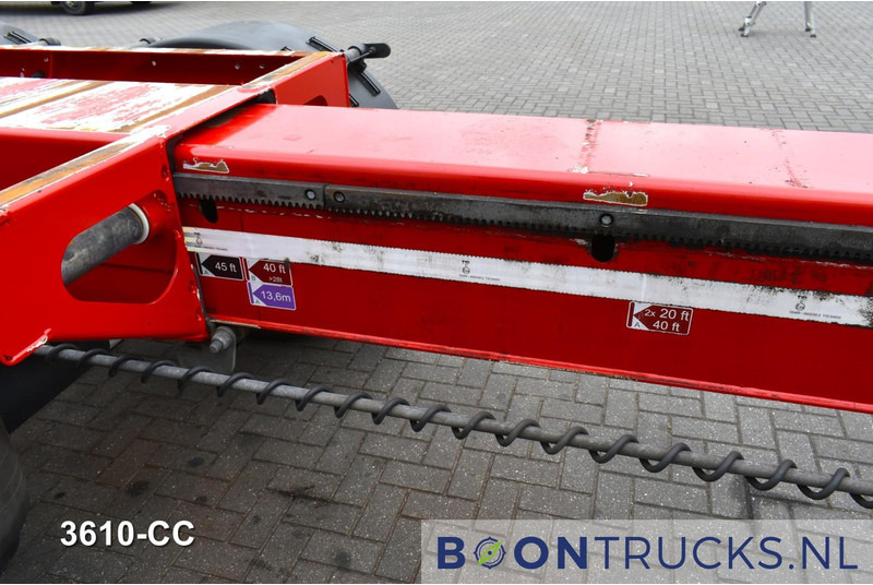 Semirremolque portacontenedore/ Intercambiable D-Tec FLEXITRAILER | 2x20-30-40-45ft HC * 2x LIFT AXLE * 2x EXTENDABLE * DISC BRAKES: foto 11