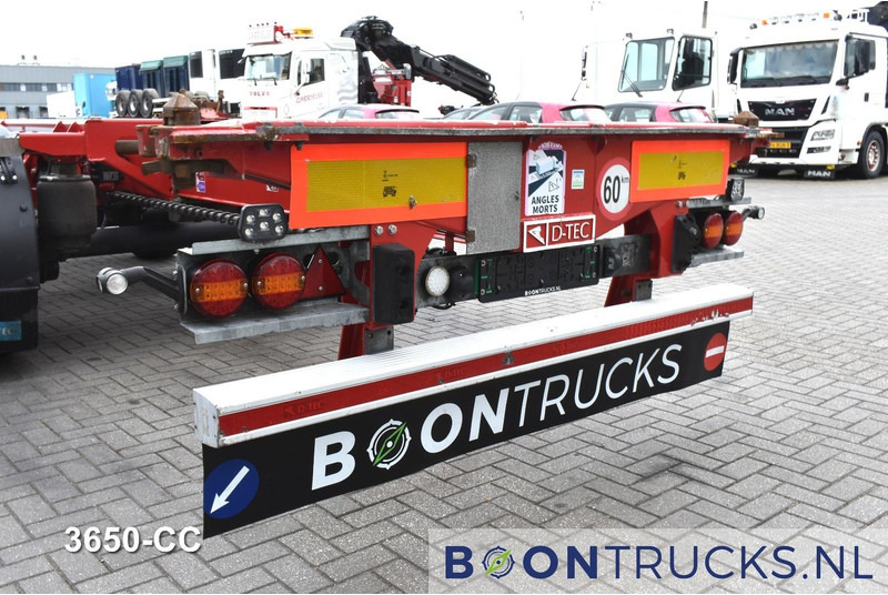 Semirremolque portacontenedore/ Intercambiable D-Tec FLEXITRAILER | 2x20-30-40-45ft HC * 2x LIFT AXLE * 2x EXTENDABLE * MOT 11-2025: foto 14 Semirremolque portacontenedore/ Intercambiable D-Tec FLEXITRAILER | 2x20-30-40-45ft HC * 2x LIFT AXLE * 2x EXTENDABLE * MOT 11-2025: foto 14