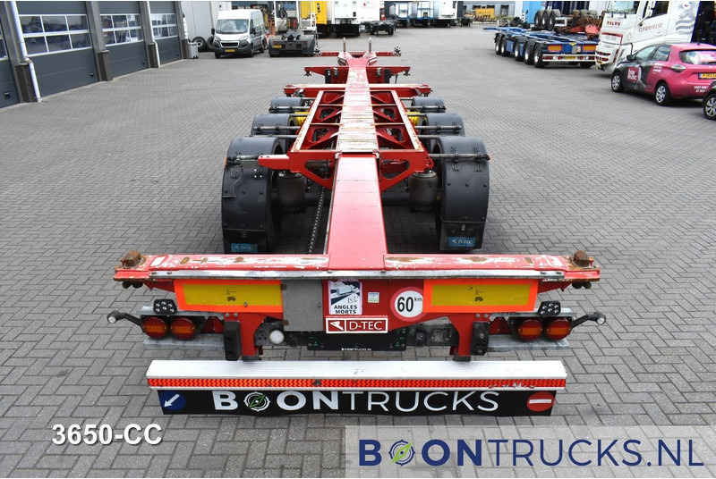 Semirremolque portacontenedore/ Intercambiable D-Tec FLEXITRAILER | 2x20-30-40-45ft HC * 2x LIFT AXLE * 2x EXTENDABLE * MOT 11-2025: foto 7 Semirremolque portacontenedore/ Intercambiable D-Tec FLEXITRAILER | 2x20-30-40-45ft HC * 2x LIFT AXLE * 2x EXTENDABLE * MOT 11-2025: foto 7