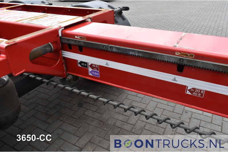 Semirremolque portacontenedore/ Intercambiable D-Tec FLEXITRAILER | 2x20-30-40-45ft HC * 2x LIFT AXLE * 2x EXTENDABLE * MOT 11-2025: foto 13 Semirremolque portacontenedore/ Intercambiable D-Tec FLEXITRAILER | 2x20-30-40-45ft HC * 2x LIFT AXLE * 2x EXTENDABLE * MOT 11-2025: foto 13