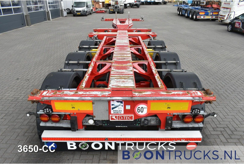 Semirremolque portacontenedore/ Intercambiable D-Tec FLEXITRAILER | 2x20-30-40-45ft HC * 2x LIFT AXLE * 2x EXTENDABLE * MOT 11-2025: foto 6 Semirremolque portacontenedore/ Intercambiable D-Tec FLEXITRAILER | 2x20-30-40-45ft HC * 2x LIFT AXLE * 2x EXTENDABLE * MOT 11-2025: foto 6
