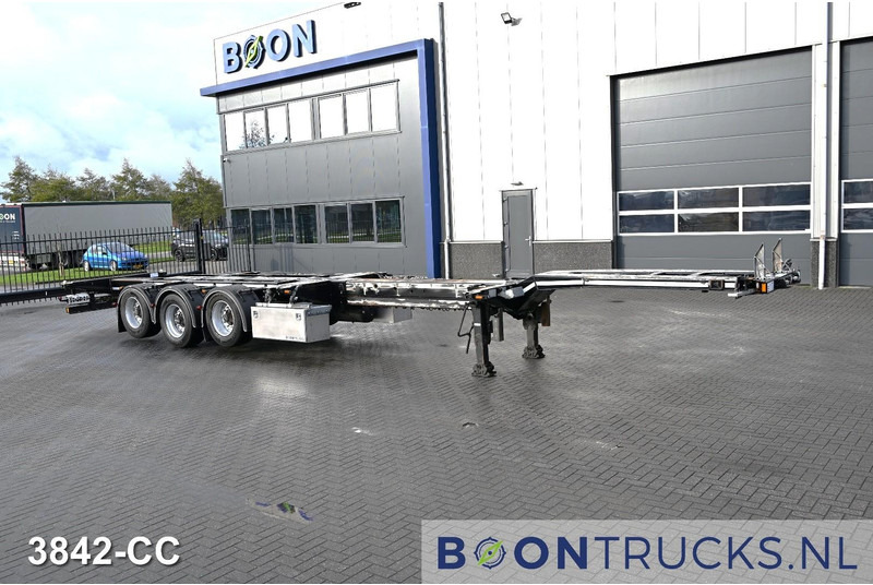 D-Tec FLEXITRAILER | 2x20-30-40-45ft HC * 2x LIFT AXLE * 3x EXTENDABLE * ADR * APK 10-2026 * NL TRAILER - Semirremolque portacontenedore/ Intercambiable: foto 4 D-Tec FLEXITRAILER | 2x20-30-40-45ft HC * 2x LIFT AXLE * 3x EXTENDABLE * ADR * APK 10-2026 * NL TRAILER - Semirremolque portacontenedore/ Intercambiable: foto 4
