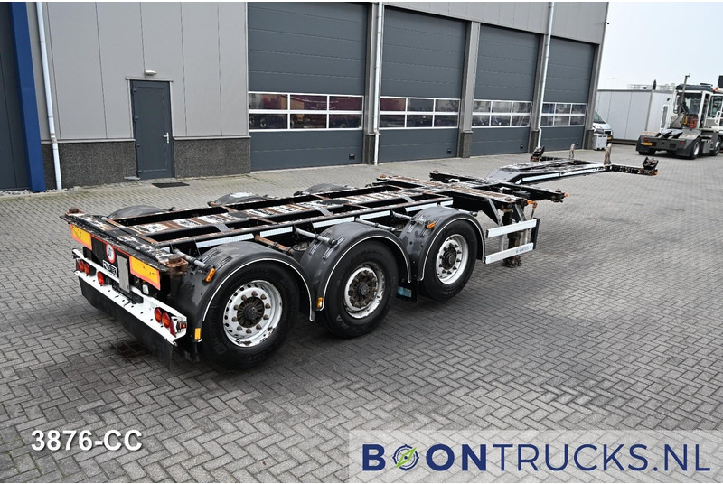 D-Tec FLEXITRAILER LS | 2x20-30-40-45ft HC * 2x LIFT AXLE * BPW / DISC * 2x EXTENDABLE - Semirremolque portacontenedore/ Intercambiable: foto 1 D-Tec FLEXITRAILER LS | 2x20-30-40-45ft HC * 2x LIFT AXLE * BPW / DISC * 2x EXTENDABLE - Semirremolque portacontenedore/ Intercambiable: foto 1