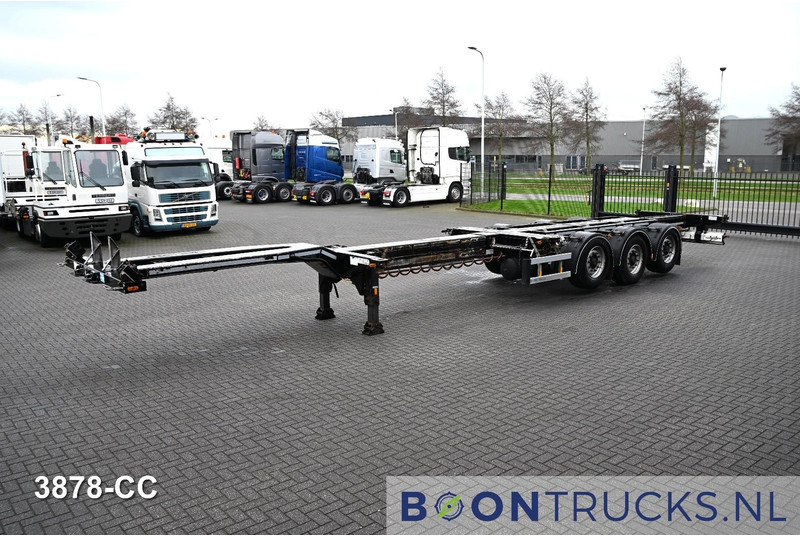 D-Tec FLEXITRAILER LS | 2x20-30-40-45ft HC * 2x LIFT AXLE * BPW / DISC * 2x EXTENDABLE - Semirremolque portacontenedore/ Intercambiable: foto 5 D-Tec FLEXITRAILER LS | 2x20-30-40-45ft HC * 2x LIFT AXLE * BPW / DISC * 2x EXTENDABLE - Semirremolque portacontenedore/ Intercambiable: foto 5