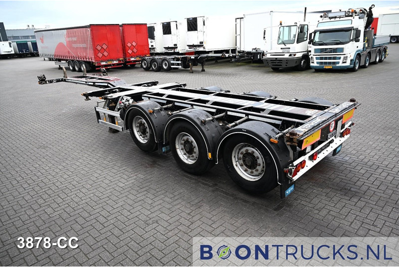 D-Tec FLEXITRAILER LS | 2x20-30-40-45ft HC * 2x LIFT AXLE * BPW / DISC * 2x EXTENDABLE - Semirremolque portacontenedore/ Intercambiable: foto 3 D-Tec FLEXITRAILER LS | 2x20-30-40-45ft HC * 2x LIFT AXLE * BPW / DISC * 2x EXTENDABLE - Semirremolque portacontenedore/ Intercambiable: foto 3