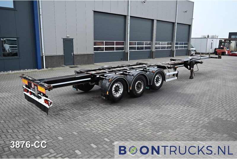 D-Tec FLEXITRAILER LS | 2x20-30-40-45ft HC * 2x LIFT AXLE * BPW / DISC * 2x EXTENDABLE - Semirremolque portacontenedore/ Intercambiable: foto 2 D-Tec FLEXITRAILER LS | 2x20-30-40-45ft HC * 2x LIFT AXLE * BPW / DISC * 2x EXTENDABLE - Semirremolque portacontenedore/ Intercambiable: foto 2