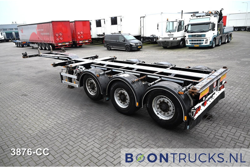 D-Tec FLEXITRAILER LS | 2x20-30-40-45ft HC * 2x LIFT AXLE * BPW / DISC * 2x EXTENDABLE - Semirremolque portacontenedore/ Intercambiable: foto 3 D-Tec FLEXITRAILER LS | 2x20-30-40-45ft HC * 2x LIFT AXLE * BPW / DISC * 2x EXTENDABLE - Semirremolque portacontenedore/ Intercambiable: foto 3
