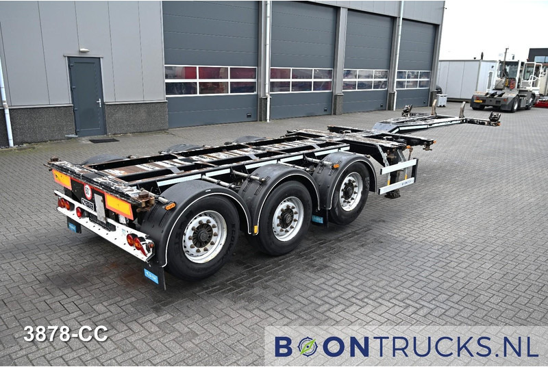 D-Tec FLEXITRAILER LS | 2x20-30-40-45ft HC * 2x LIFT AXLE * BPW / DISC * 2x EXTENDABLE - Semirremolque portacontenedore/ Intercambiable: foto 1 D-Tec FLEXITRAILER LS | 2x20-30-40-45ft HC * 2x LIFT AXLE * BPW / DISC * 2x EXTENDABLE - Semirremolque portacontenedore/ Intercambiable: foto 1