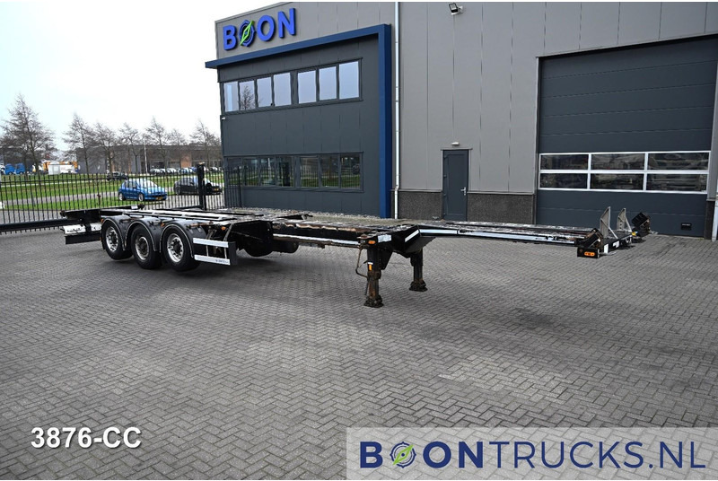 D-Tec FLEXITRAILER LS | 2x20-30-40-45ft HC * 2x LIFT AXLE * BPW / DISC * 2x EXTENDABLE - Semirremolque portacontenedore/ Intercambiable: foto 4 D-Tec FLEXITRAILER LS | 2x20-30-40-45ft HC * 2x LIFT AXLE * BPW / DISC * 2x EXTENDABLE - Semirremolque portacontenedore/ Intercambiable: foto 4
