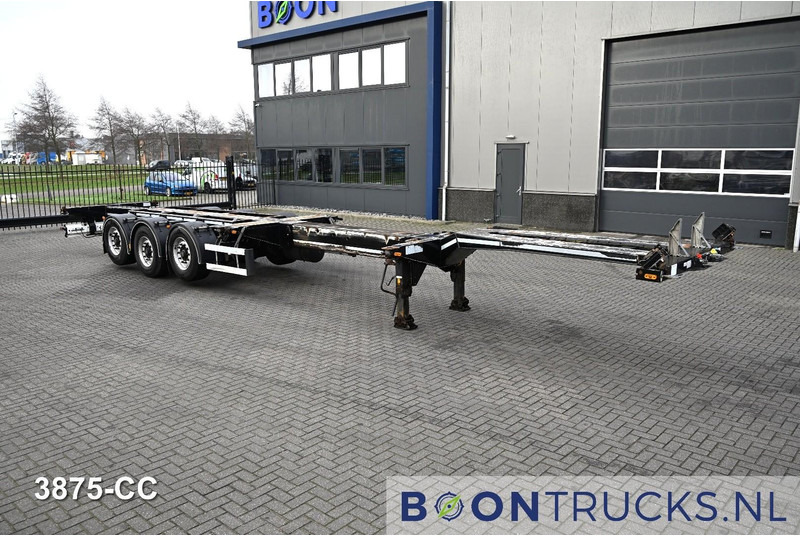 D-Tec FLEXITRAILER LS | 2x20-30-40-45ft HC * 2x LIFTAS * BPW / SCHIJF * APK 01-2027 - Semirremolque portacontenedore/ Intercambiable: foto 5 D-Tec FLEXITRAILER LS | 2x20-30-40-45ft HC * 2x LIFTAS * BPW / SCHIJF * APK 01-2027 - Semirremolque portacontenedore/ Intercambiable: foto 5