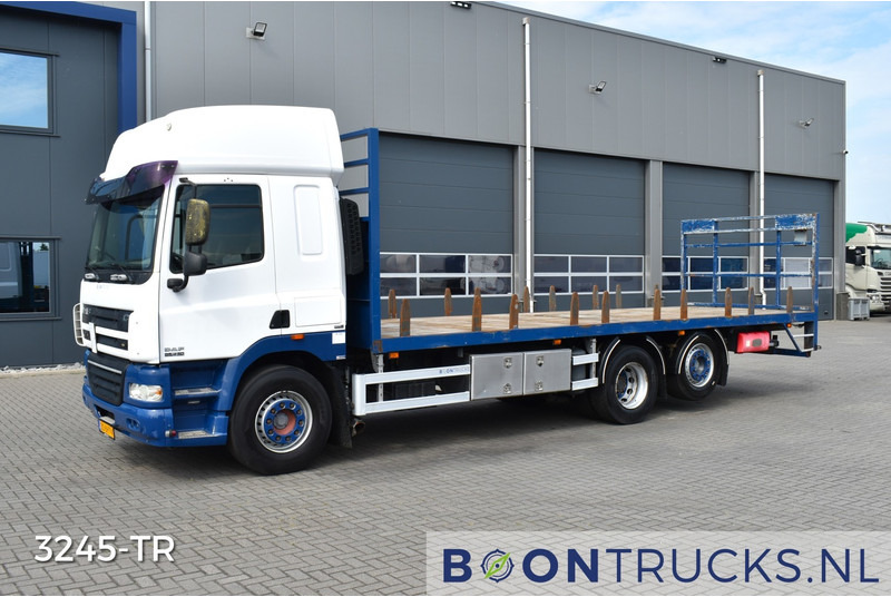 DAF CF85.410 6x2 | EURO5 * MANUAL * FORKLIFT CONN * LIFT AXLE * 778 cm * NL TRUCK * APK 11-2024 - Camión caja abierta: foto 1 DAF CF85.410 6x2 | EURO5 * MANUAL * FORKLIFT CONN * LIFT AXLE * 778 cm * NL TRUCK * APK 11-2024 - Camión caja abierta: foto 1