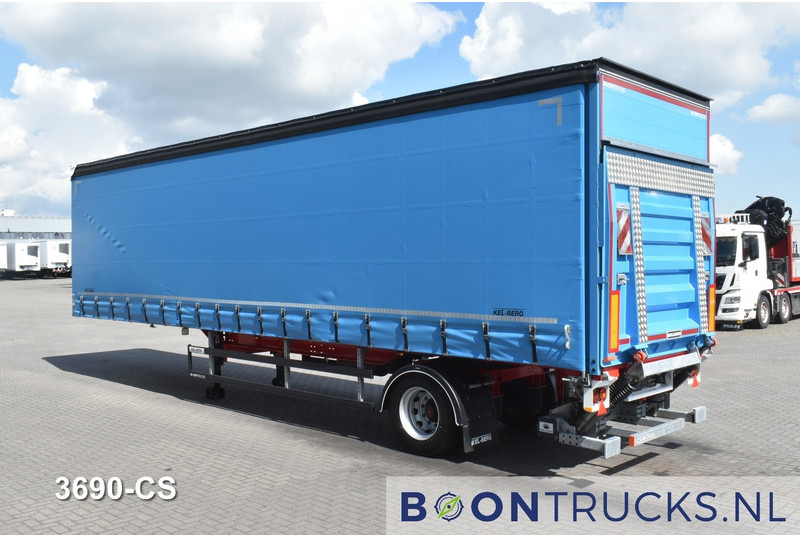 KEL-BERG D400V CITY 11M | TRIDEC STUURAS * 2.5 T LAADKLEP * HH VLOER * NIEUWSTAAT - Semirremolque lona: foto 3 KEL-BERG D400V CITY 11M | TRIDEC STUURAS * 2.5 T LAADKLEP * HH VLOER * NIEUWSTAAT - Semirremolque lona: foto 3