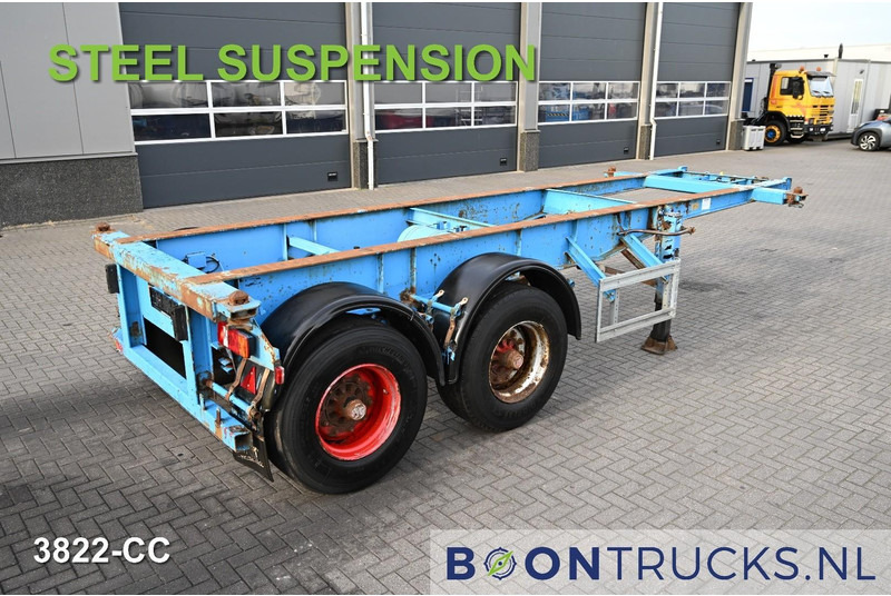 KOHLER CS 20/2 CHASSIS | 20ft * STEEL SUSPENSION * BPW / DRUM * 9x AVAILABLE - Semirremolque portacontenedore/ Intercambiable: foto 1 KOHLER CS 20/2 CHASSIS | 20ft * STEEL SUSPENSION * BPW / DRUM * 9x AVAILABLE - Semirremolque portacontenedore/ Intercambiable: foto 1