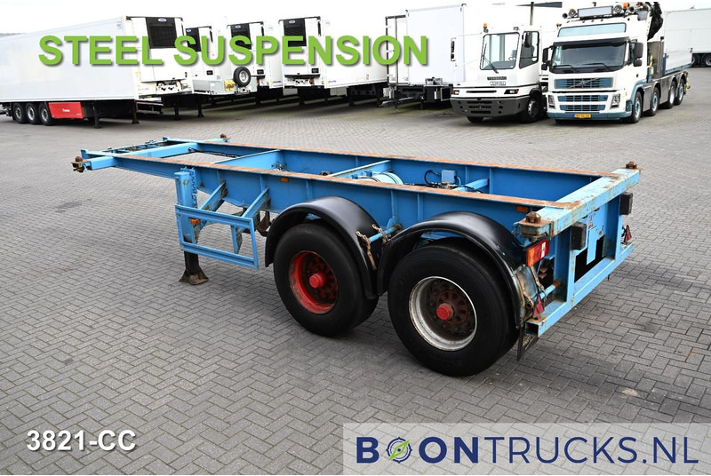 KOHLER CS 20/2 CHASSIS | 20ft * STEEL SUSPENSION * BPW / DRUM * 9x AVAILABLE - Semirremolque portacontenedore/ Intercambiable: foto 2 KOHLER CS 20/2 CHASSIS | 20ft * STEEL SUSPENSION * BPW / DRUM * 9x AVAILABLE - Semirremolque portacontenedore/ Intercambiable: foto 2