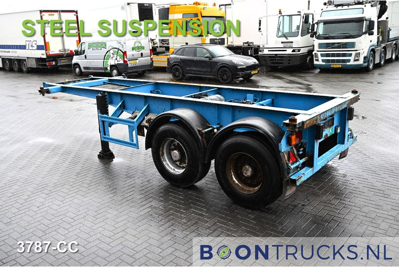 KOHLER CS 20/2 CHASSIS | 20ft * STEEL SUSPENSION * SAF / DRUM * 9x AVAILABLE - Semirremolque portacontenedore/ Intercambiable: foto 2 KOHLER CS 20/2 CHASSIS | 20ft * STEEL SUSPENSION * SAF / DRUM * 9x AVAILABLE - Semirremolque portacontenedore/ Intercambiable: foto 2