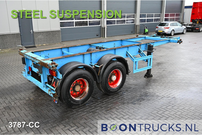 KOHLER CS 20/2 CHASSIS | 20ft * STEEL SUSPENSION * SAF / DRUM * 9x AVAILABLE - Semirremolque portacontenedore/ Intercambiable: foto 1 KOHLER CS 20/2 CHASSIS | 20ft * STEEL SUSPENSION * SAF / DRUM * 9x AVAILABLE - Semirremolque portacontenedore/ Intercambiable: foto 1