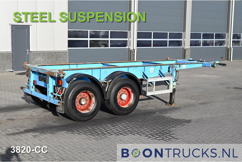 KOHLER CS 20/2 CHASSIS | 20ft * STEEL SUSPENSION * SAF DRUM - Semirremolque portacontenedore/ Intercambiable: foto 1 KOHLER CS 20/2 CHASSIS | 20ft * STEEL SUSPENSION * SAF DRUM - Semirremolque portacontenedore/ Intercambiable: foto 1