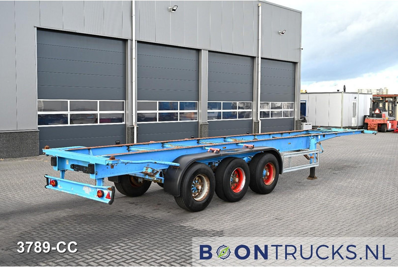 Kässbohrer SC 10-24 FIXED CHASSIS | 40ft * STEEL SUSPENSION * 4100 Kg * BPW - Semirremolque portacontenedore/ Intercambiable: foto 1 Kässbohrer SC 10-24 FIXED CHASSIS | 40ft * STEEL SUSPENSION * 4100 Kg * BPW - Semirremolque portacontenedore/ Intercambiable: foto 1