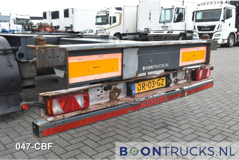 Semirremolque portacontenedore/ Intercambiable Kögel PORT 40 SIMPLEX 20 | 2x20-30-40ft HC * EXTENDABLE REAR * NL TRAILER: foto 10