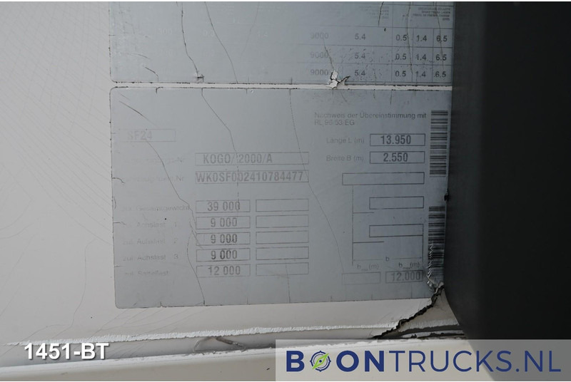 Semirremolque caja cerrada Kögel SF 24 | BOX TRAILER * BPW DISC * NL TRAILER: foto 20