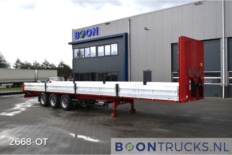 Kögel SN 24 FLATBED | ALU BOARDS * HARDWOOD FLOOR * NL TRAILER * APK 09-2025 * TOP! - Semirremolque plataforma/ Caja abierta: foto 4 Kögel SN 24 FLATBED | ALU BOARDS * HARDWOOD FLOOR * NL TRAILER * APK 09-2025 * TOP! - Semirremolque plataforma/ Caja abierta: foto 4